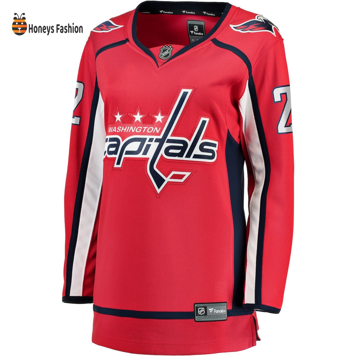 Women’s Washington Capitals Johan Larsson Red Home Breakaway Player Jersey