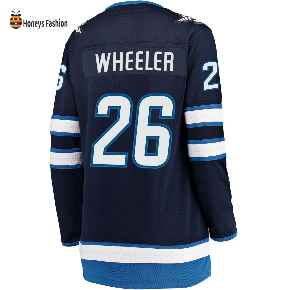 Women’s Winnipeg Jets Blake Wheeler Navy Breakaway Hockey Jersey