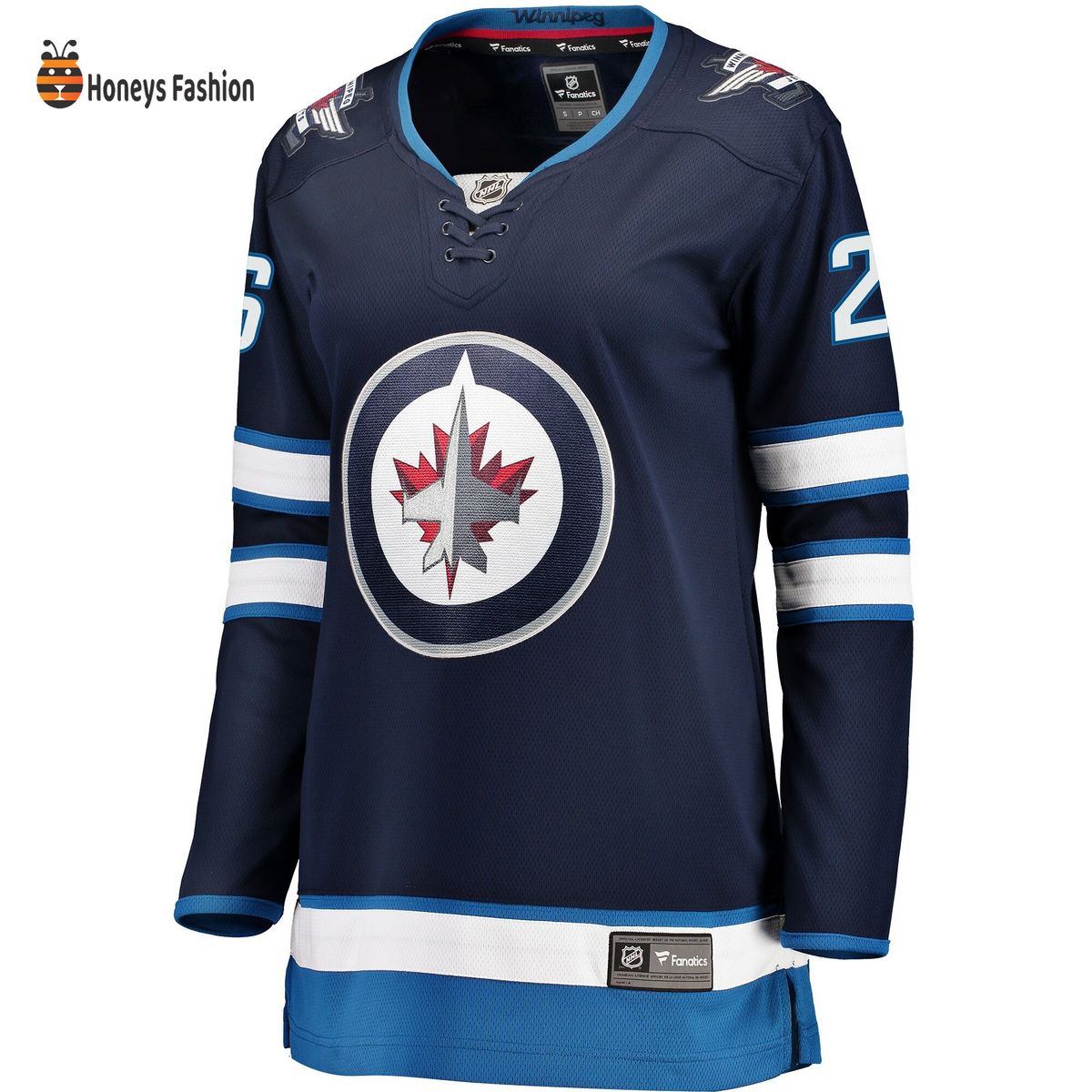 Women’s Winnipeg Jets Blake Wheeler Navy Breakaway Jersey