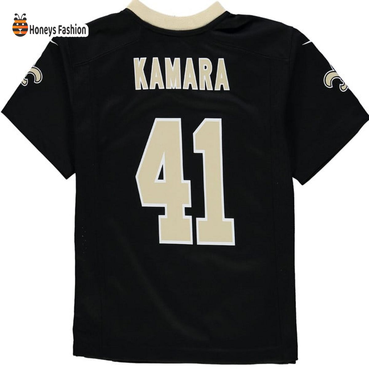 Alvin Kamara New Orleans Saints Nike Preschool Player Black Game Jersey