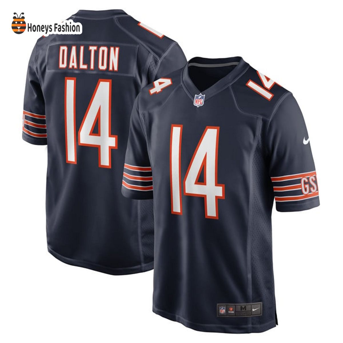 Andy Dalton Chicago Bears Nike Game Navy Player Jersey