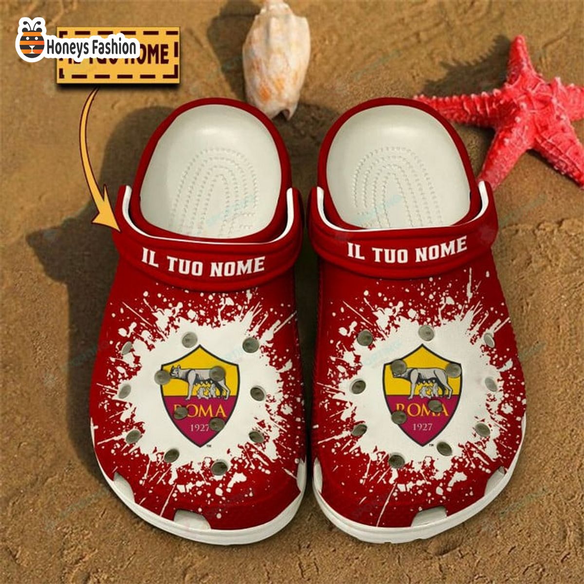 AS Roma personalized classic crocs
