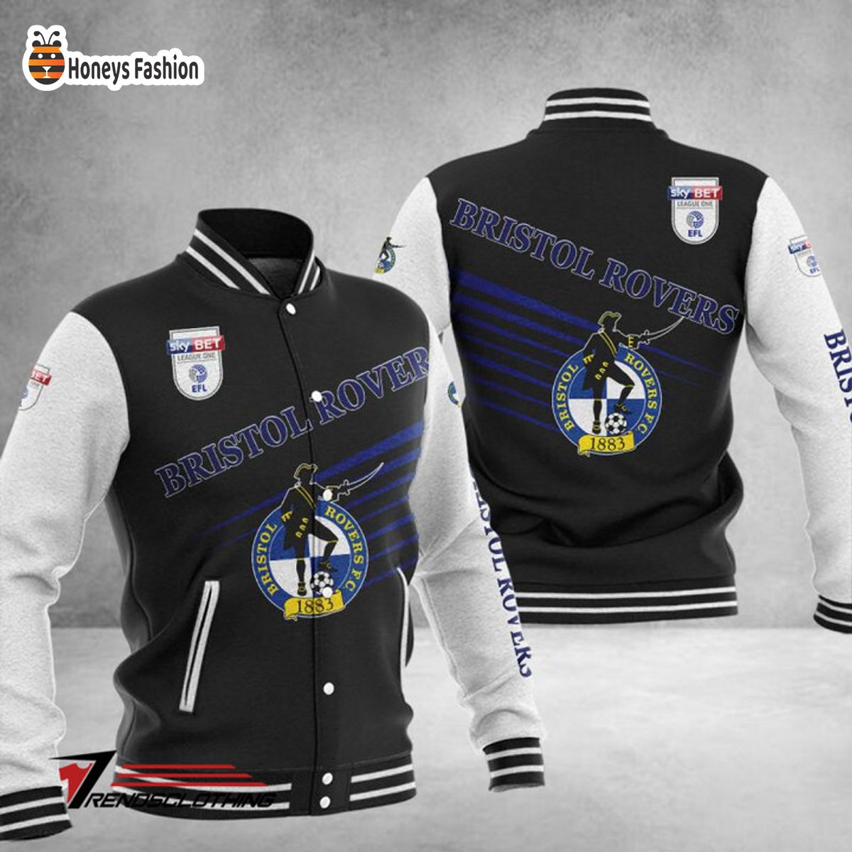 Bristol Rovers Baseball Jacket