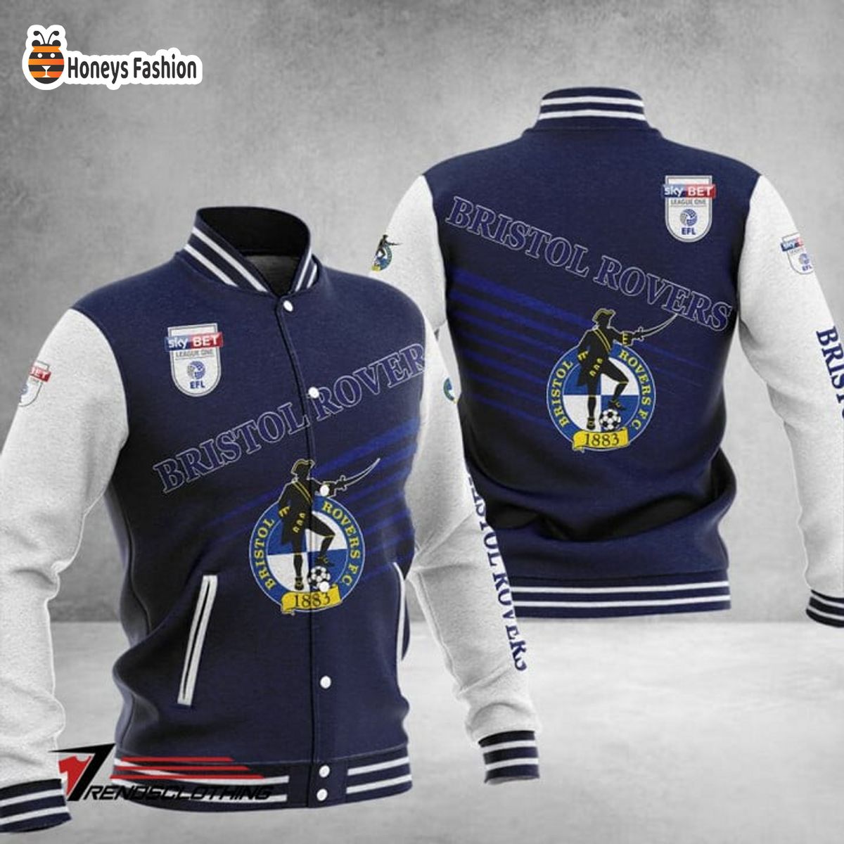 Bristol Rovers Baseball Jacket