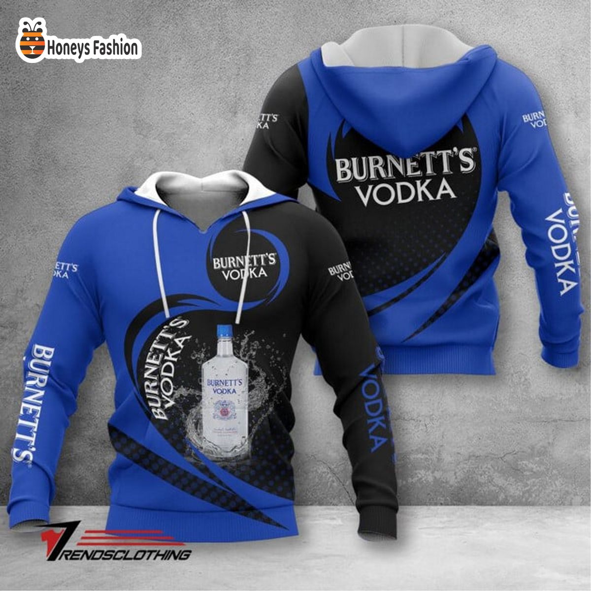 Burnett’s Vodka Wine 3D shirt hoodie