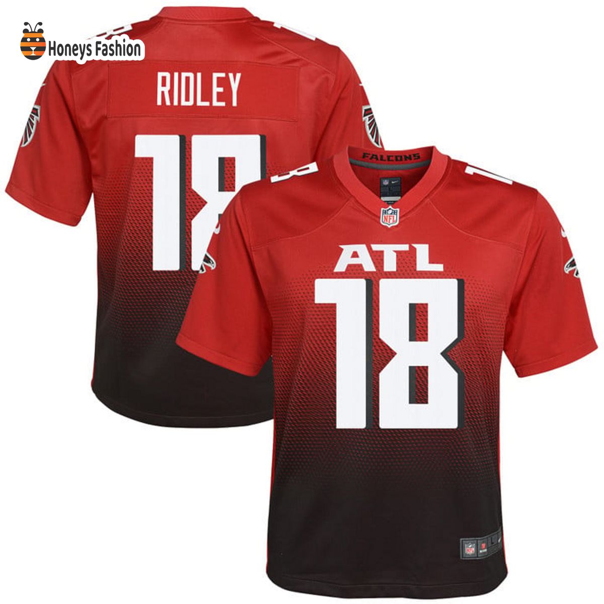Calvin Ridley Atlanta Falcons Nike Youth 2nd Alternate Red Game Jersey
