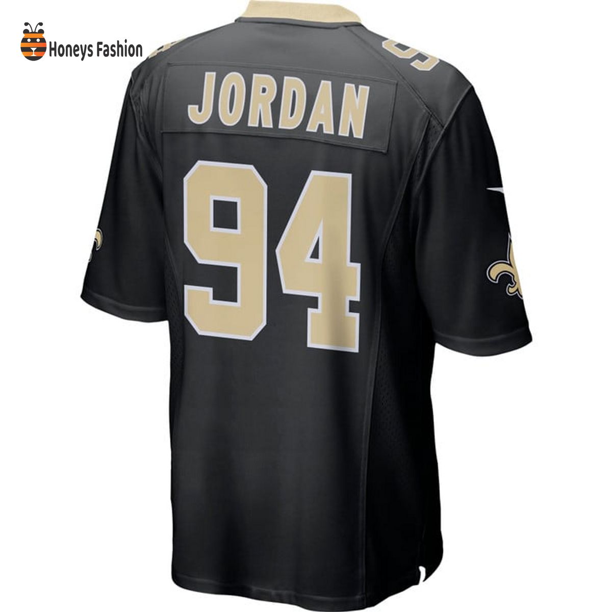 Cameron Jordan New Orleans Saints Nike Game Black Player Jersey