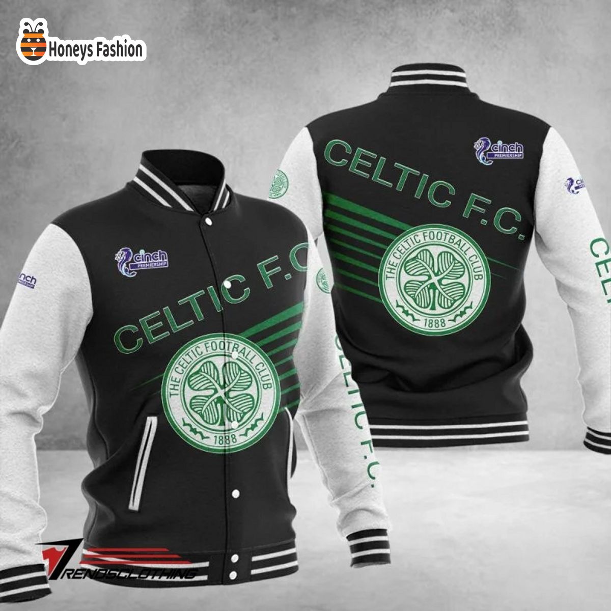Celtic F.C Scottish Premiership Baseball Jacket