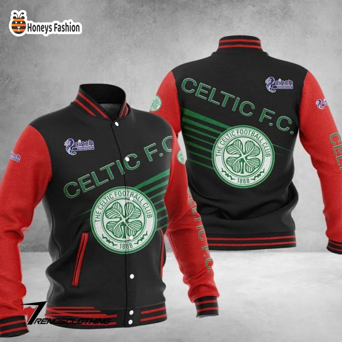 Celtic F.C Scottish Premiership Baseball Jacket