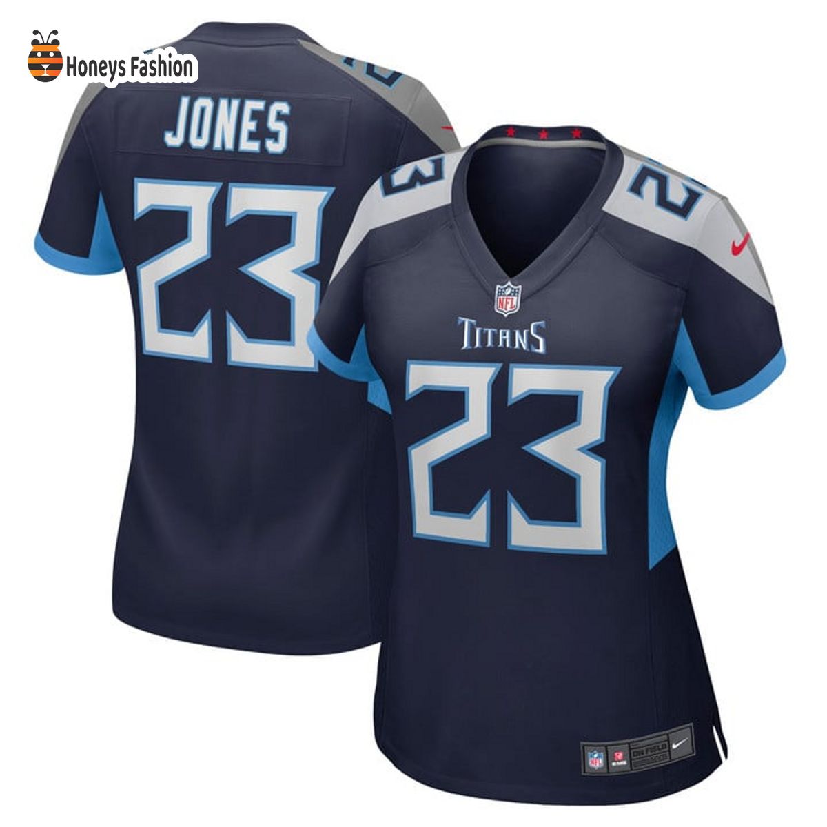 Chris Jones Tennessee Titans Nike Women’s Navy Game Jersey