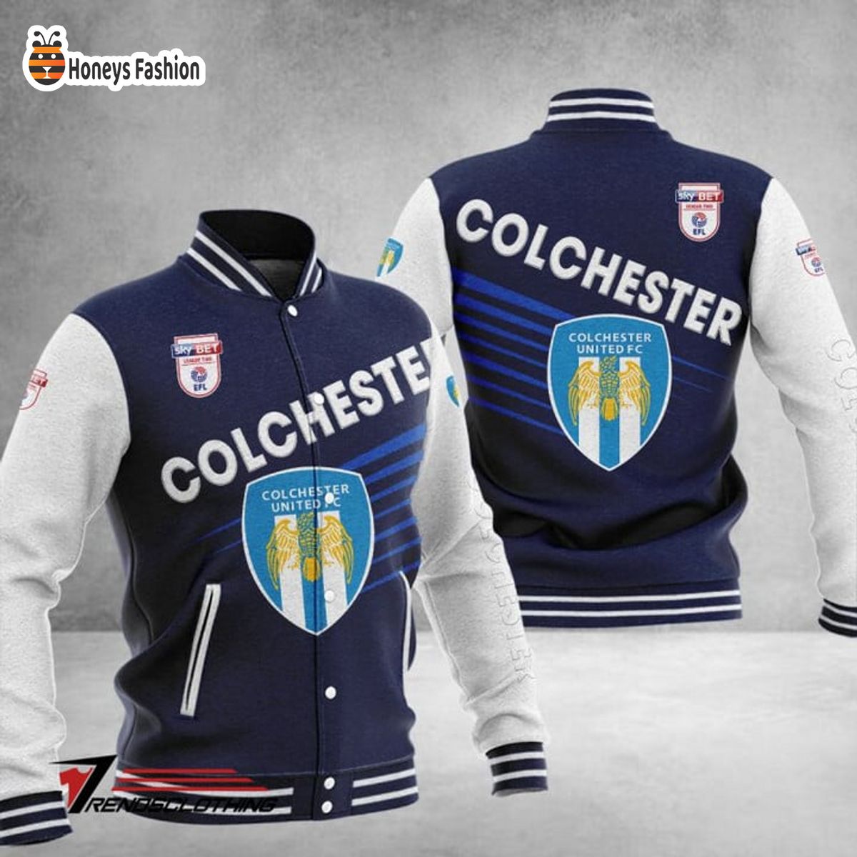 Colchester United Baseball Jacket