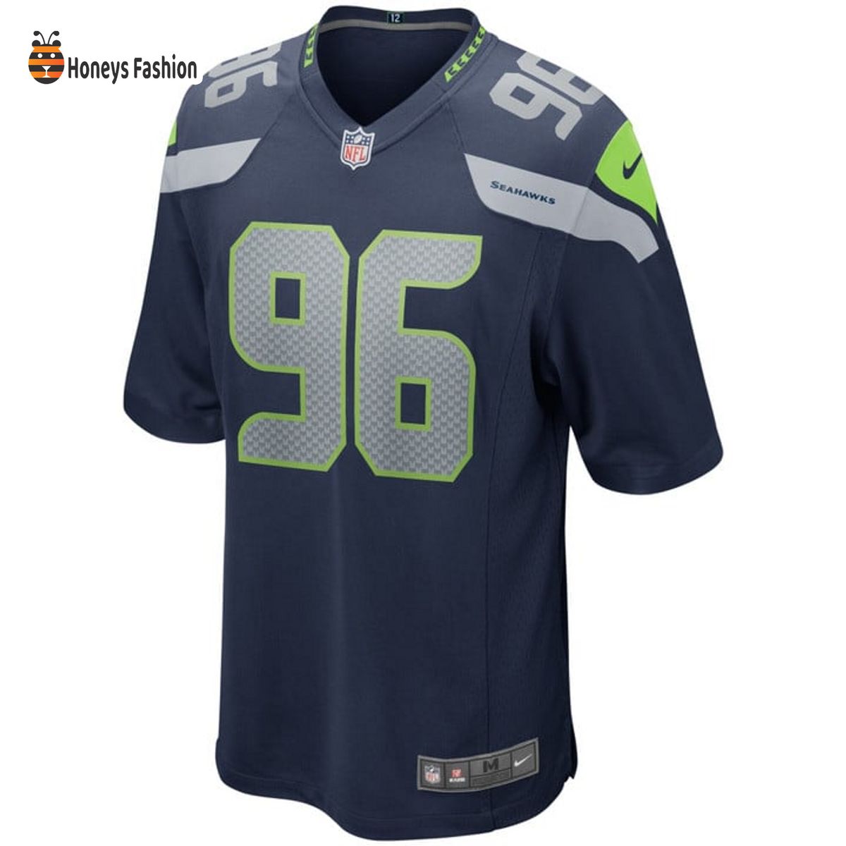 Cortez Kennedy Seattle Seahawks Nike Game Retired College Navy Player Jersey