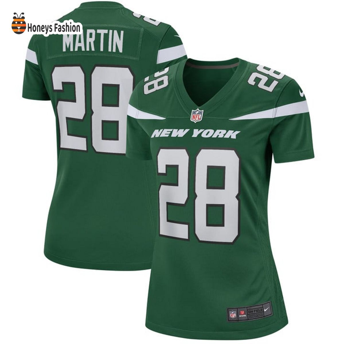 Curtis Martin New York Jets Nike Women’s Game Retired Gotham Green Player Jersey