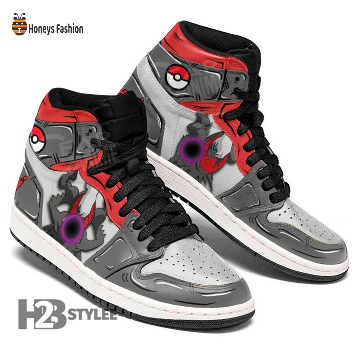Darkrai Power Pokemon Air Jordan High Sneaker