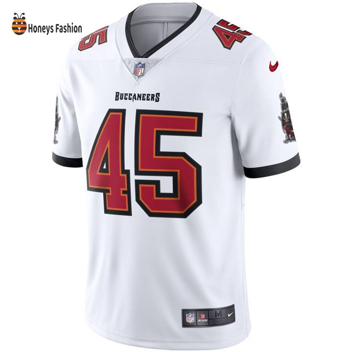 Devin White Tampa Bay Buccaneers Nike Vapor White Limited Jersey