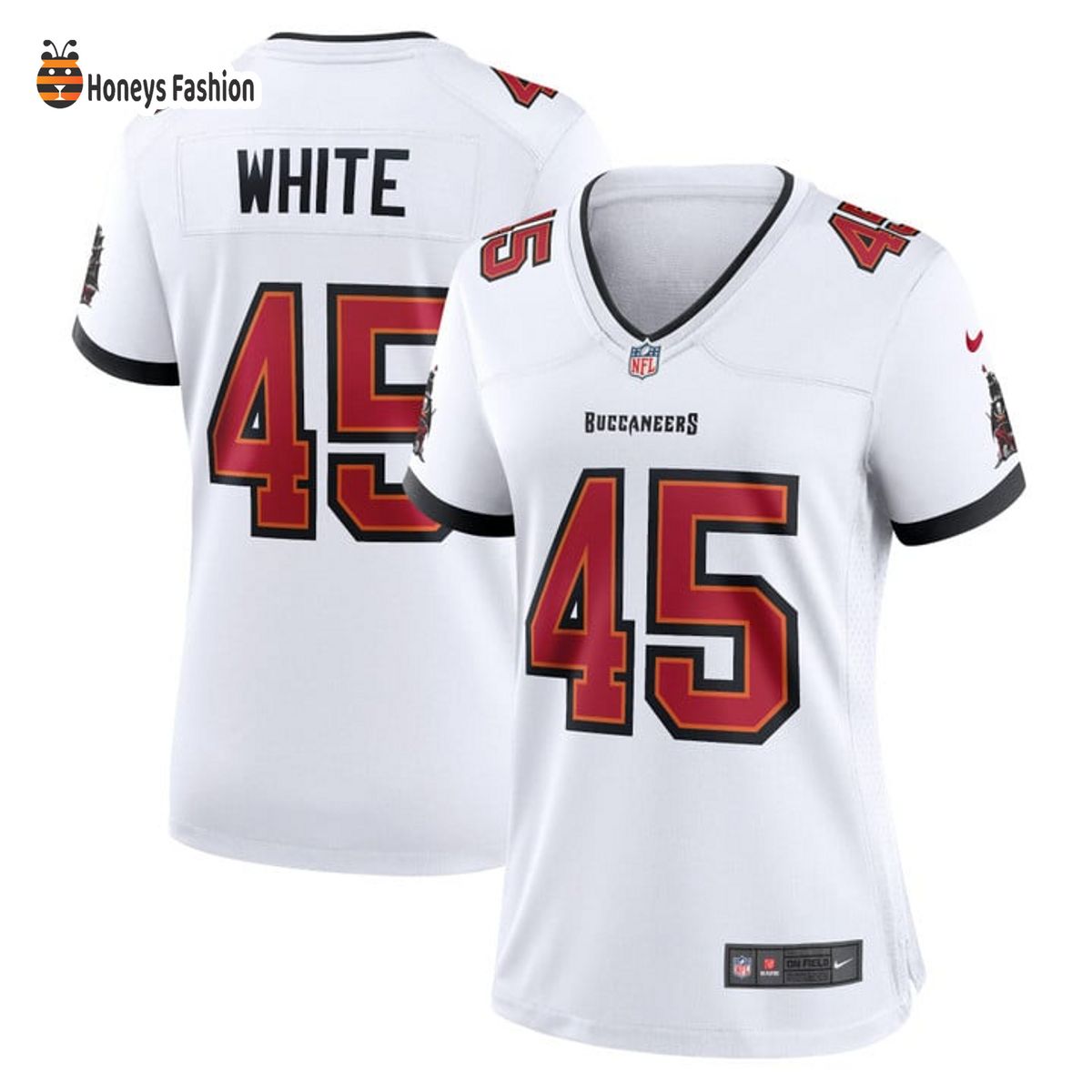 Devin White Tampa Bay Buccaneers Nike Women’s White Game Jersey
