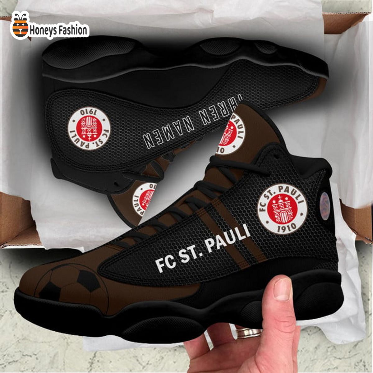 FC St. Pauli Air Jordan 13 Schuhe