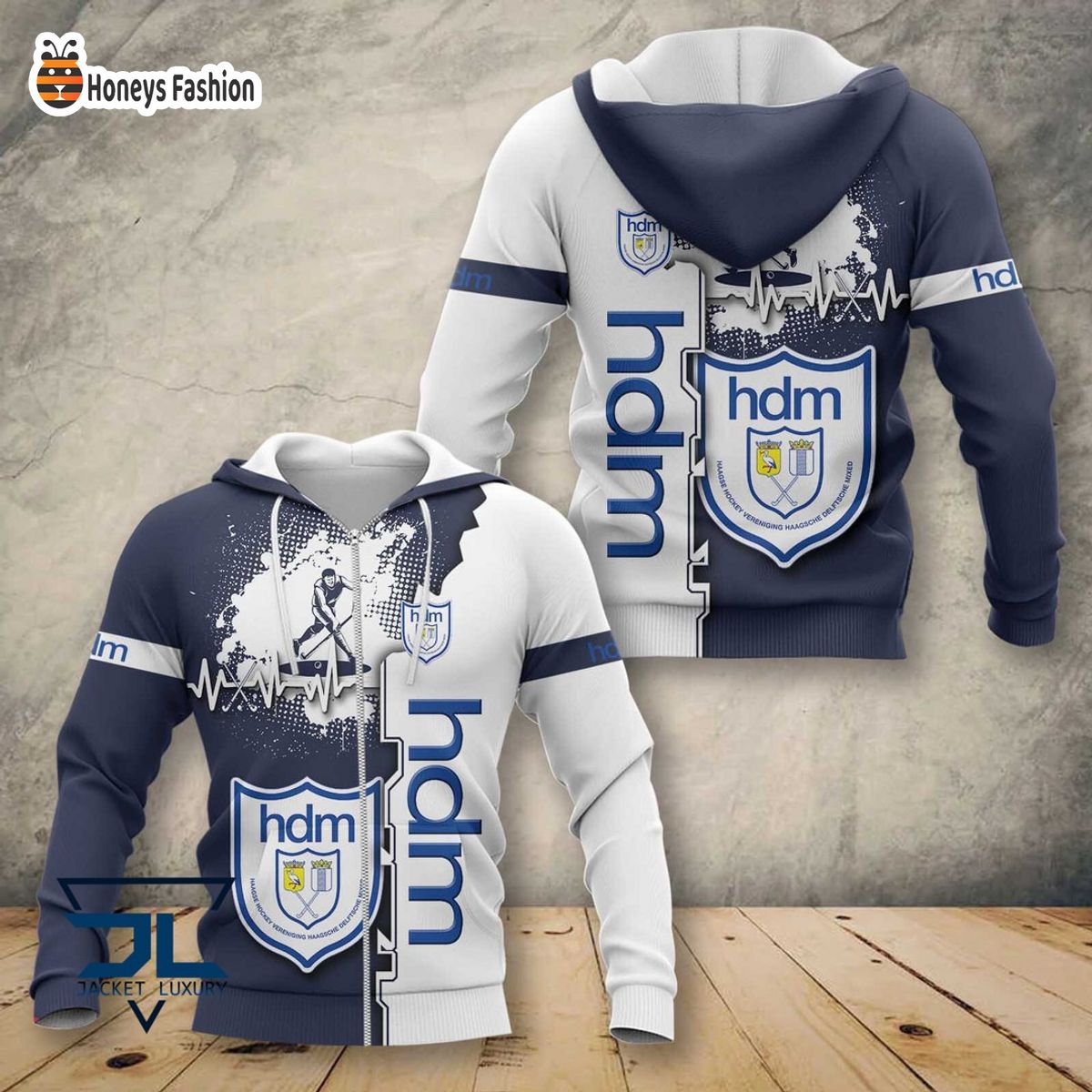 HDM Hockey 3d Hoodie Tshirt