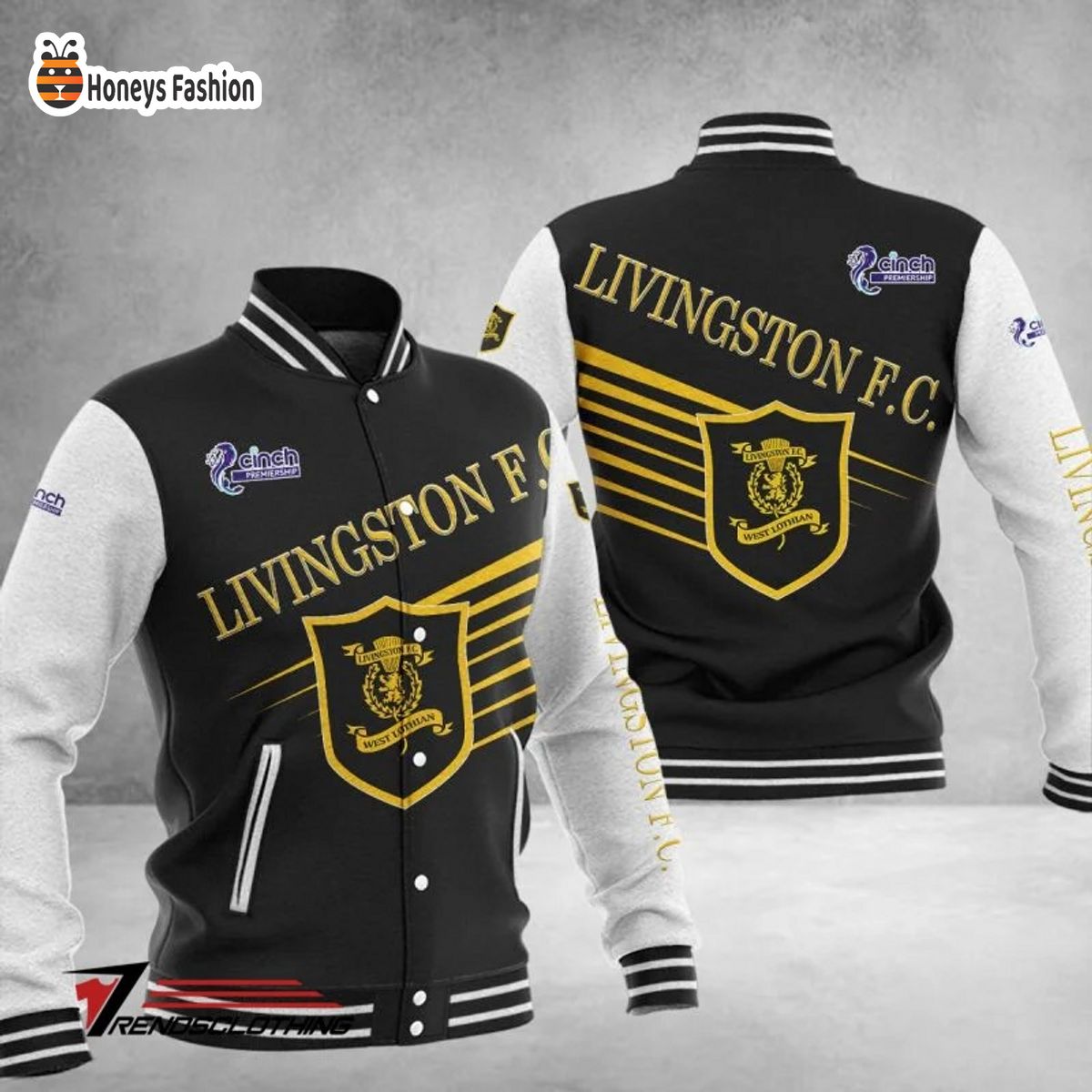 Livingston F.C Scottish Premiership Baseball Jacket