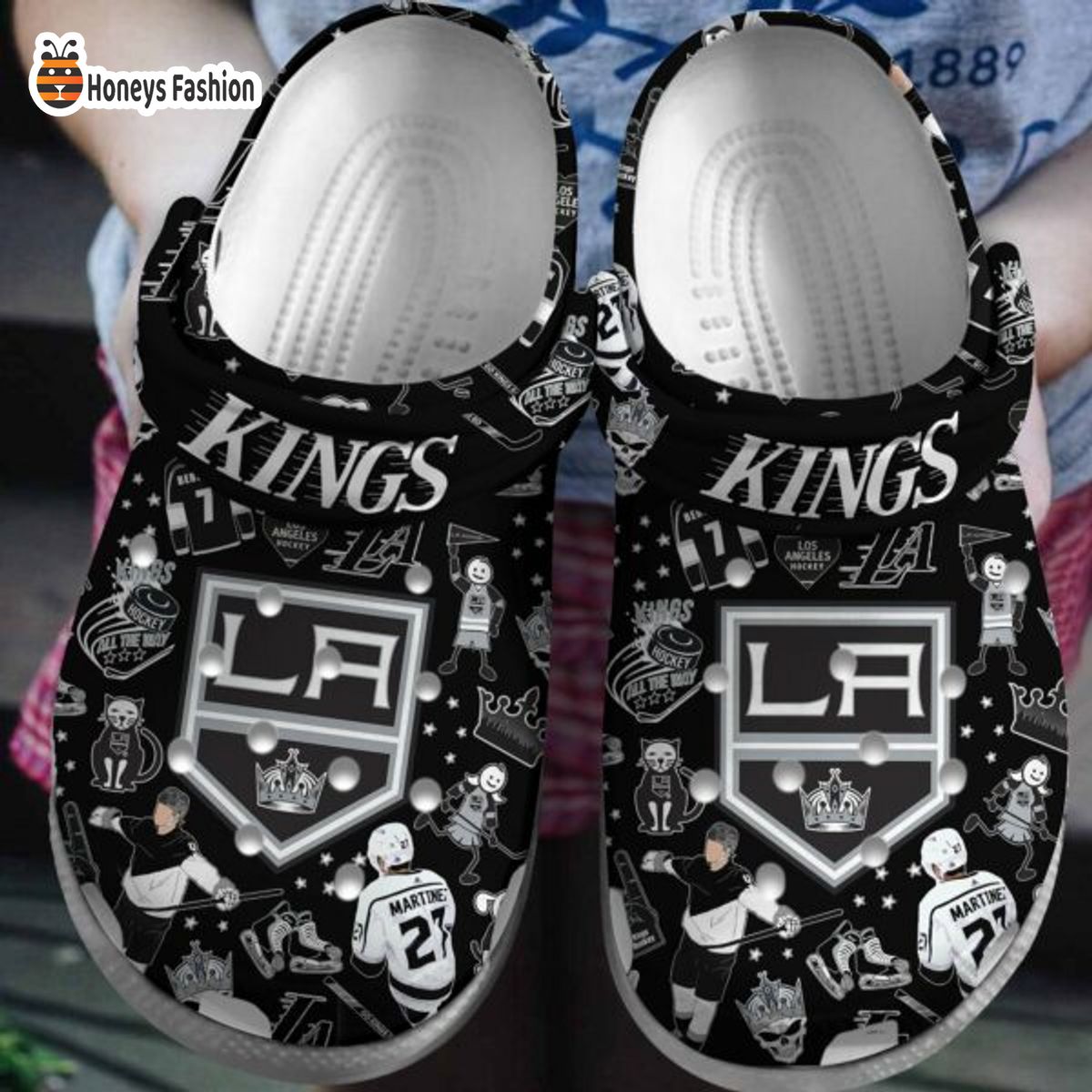 Los Angeles Kings NHL Crocs Crocband