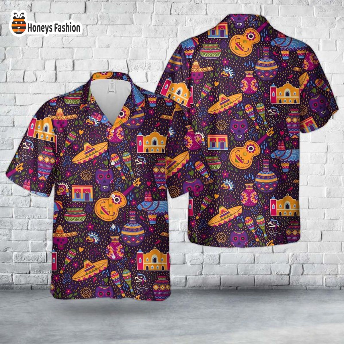 Mexico Seamless Hawaiian Shirt