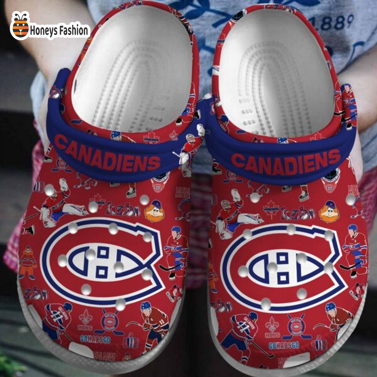 Montreal Canadiens NHL Crocs Crocband