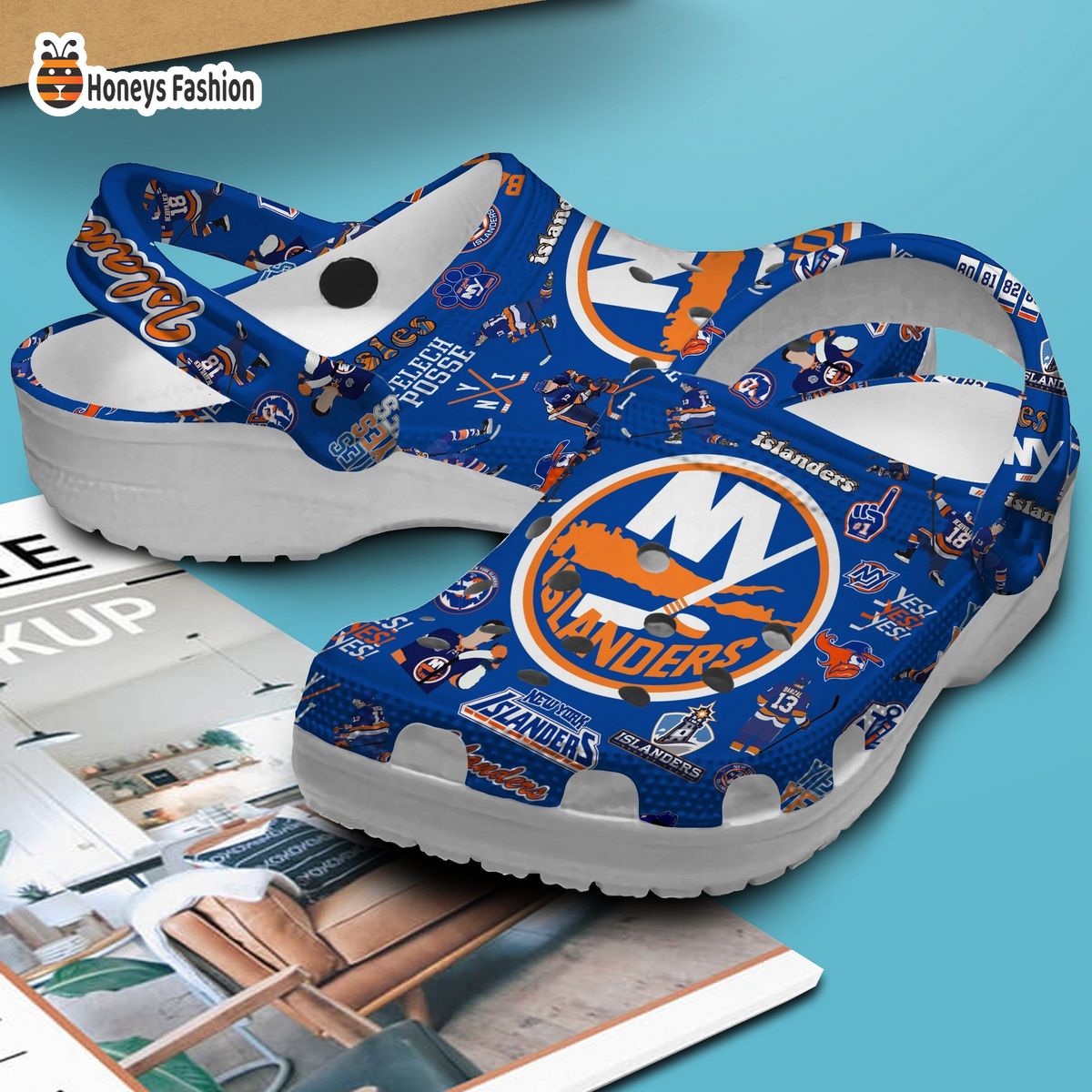 New York Islanders NHL Crocs Crocband