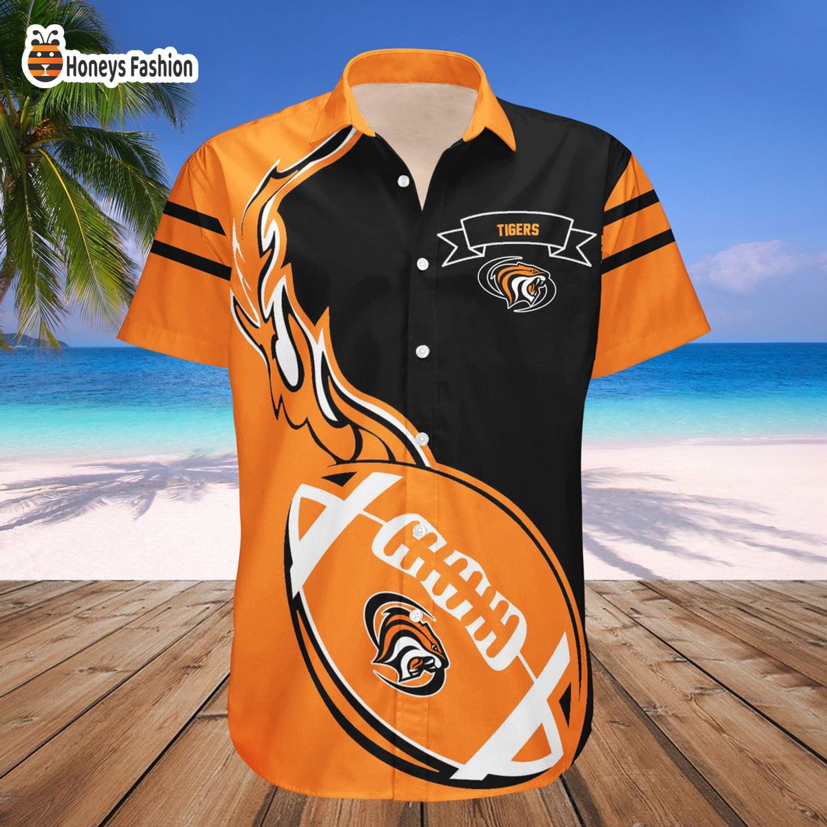 Pacific Tigers NCAA Hawaiian Shirt