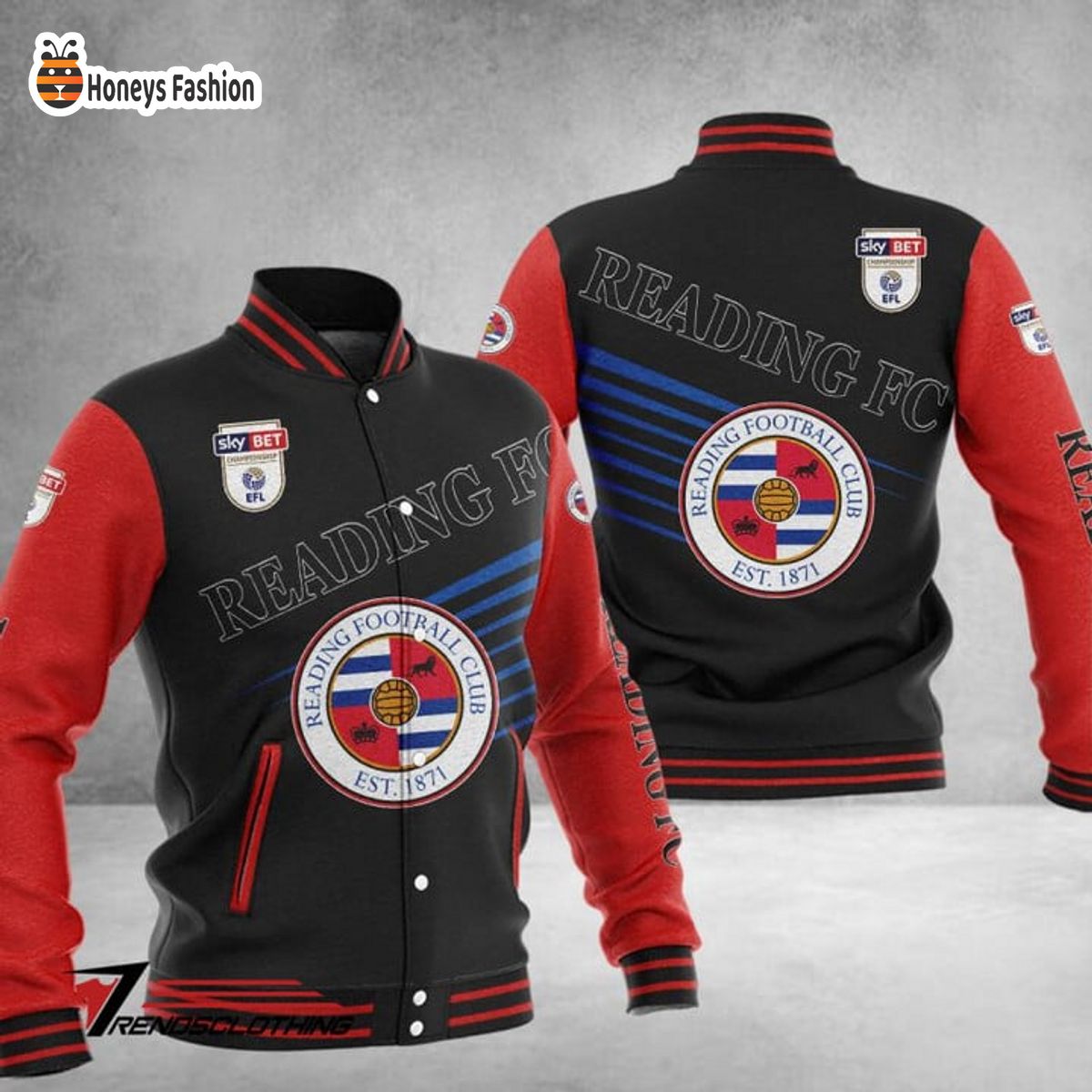 Reading F.C Baseball Jacket