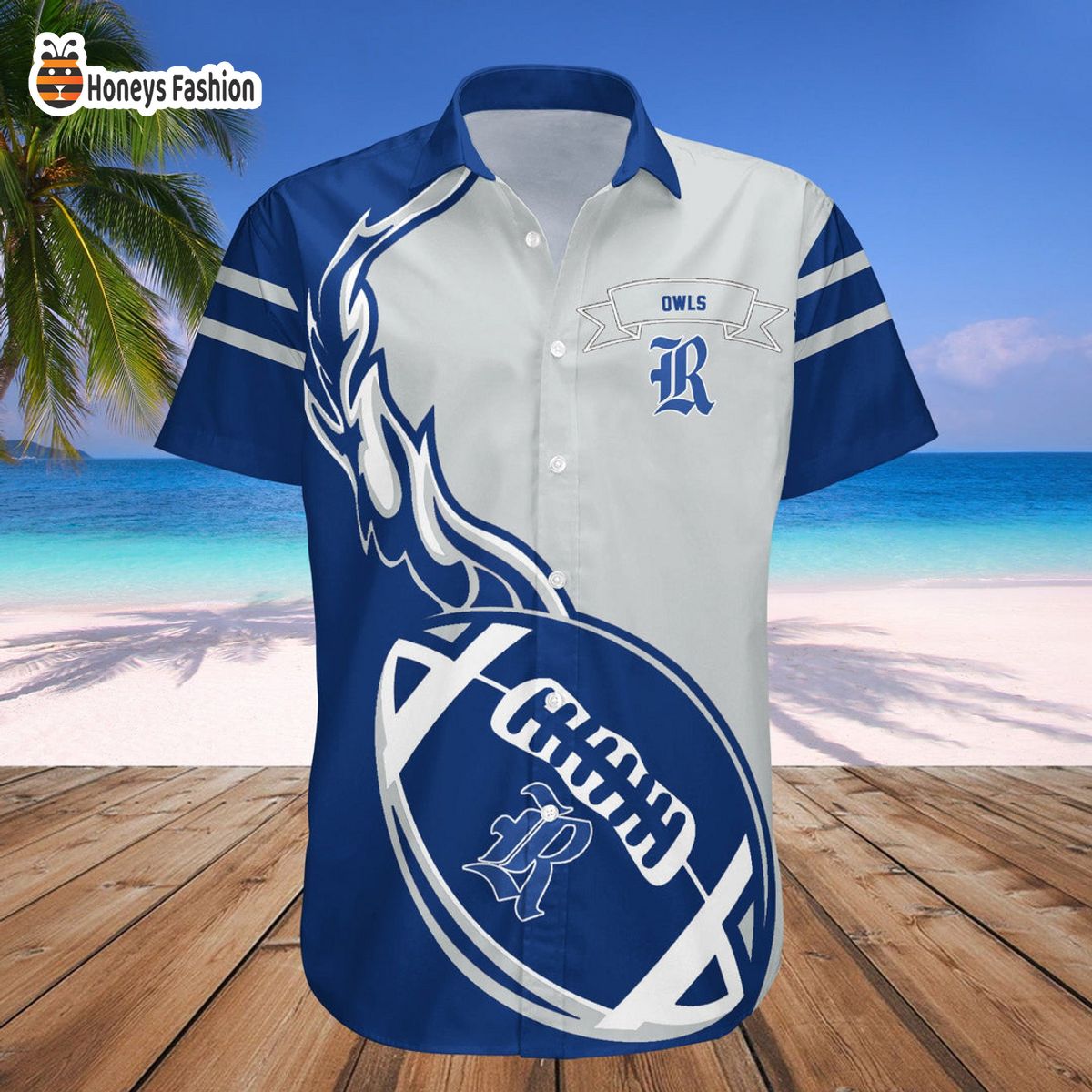 Rice Owls NCAA Hawaiian Shirt