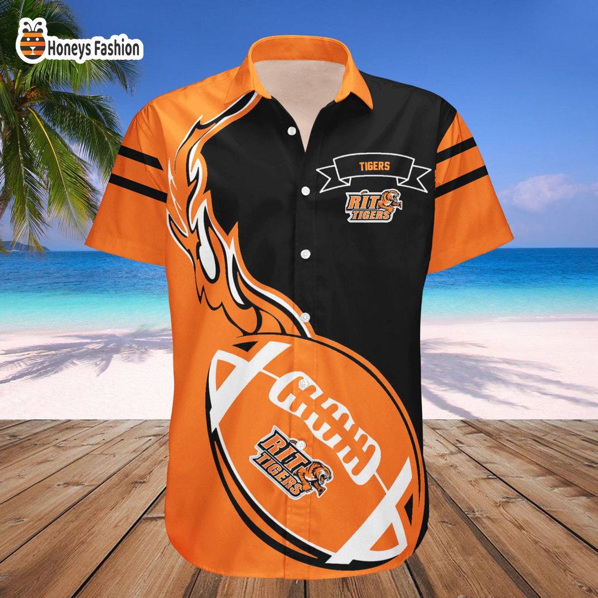 RIT Tigers NCAA Hawaiian Shirt