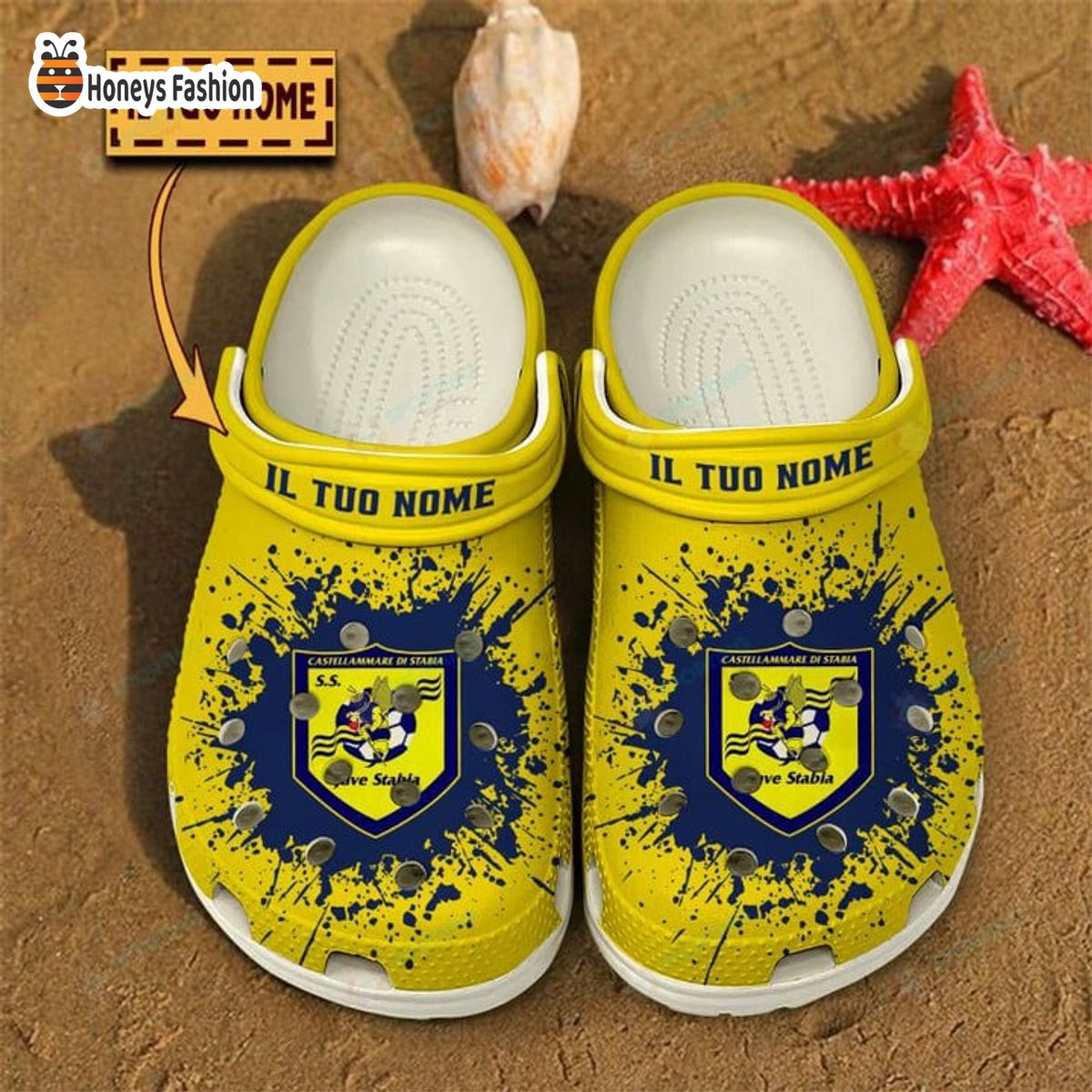 S.S. Juve Stabia personalized classic crocs
