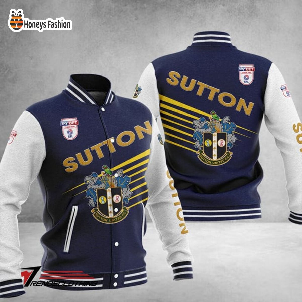 Sutton United Baseball Jacket