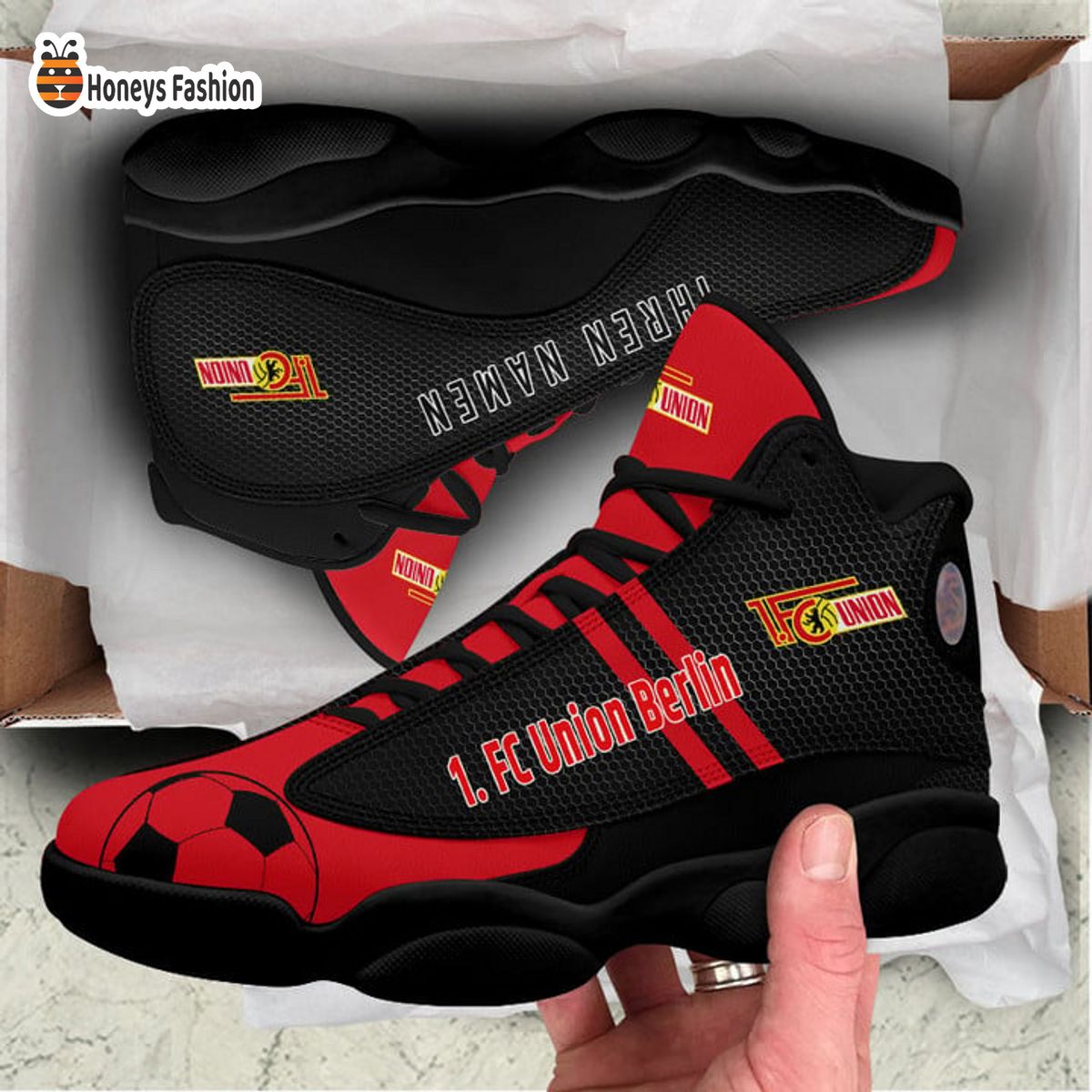 Union Berlin Air Jordan 13 Schuhe