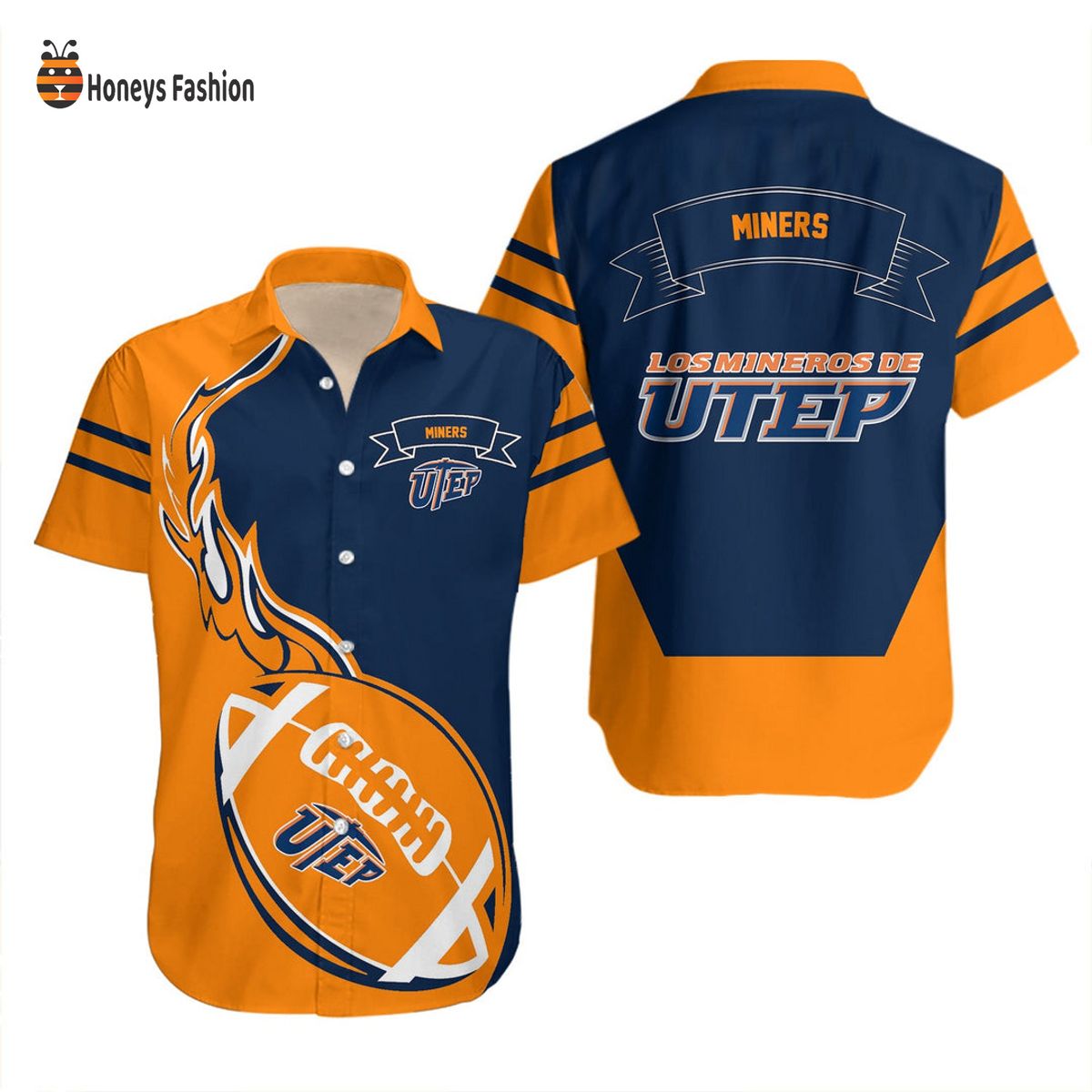 UTEP Miners NCAA Hawaiian Shirt