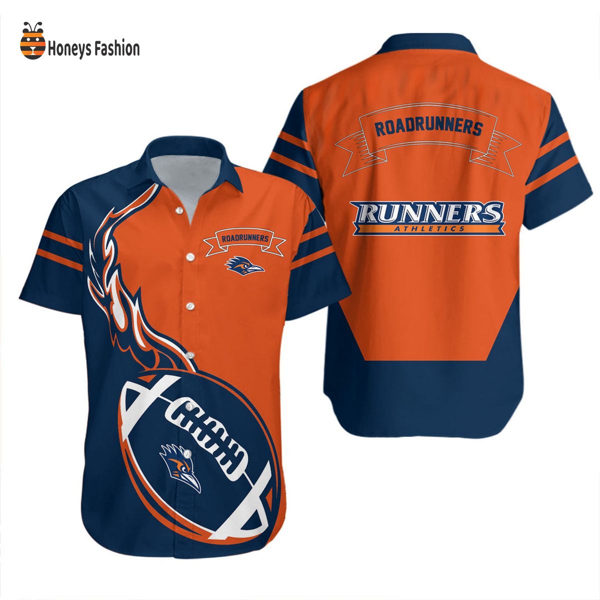 UTSA Roadrunners NCAA Hawaiian Shirt