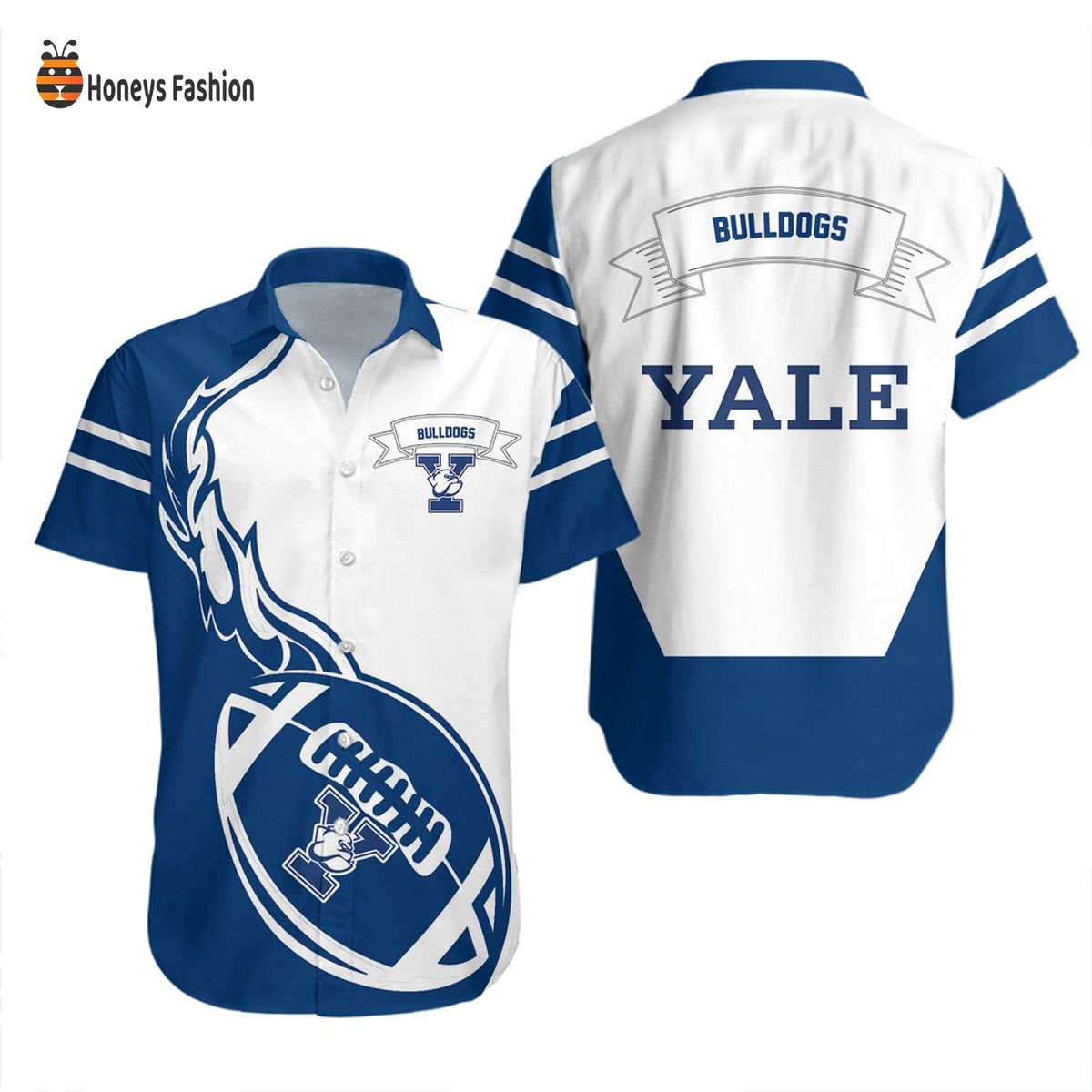 Yale Bulldogs NCAA Hawaiian Shirt
