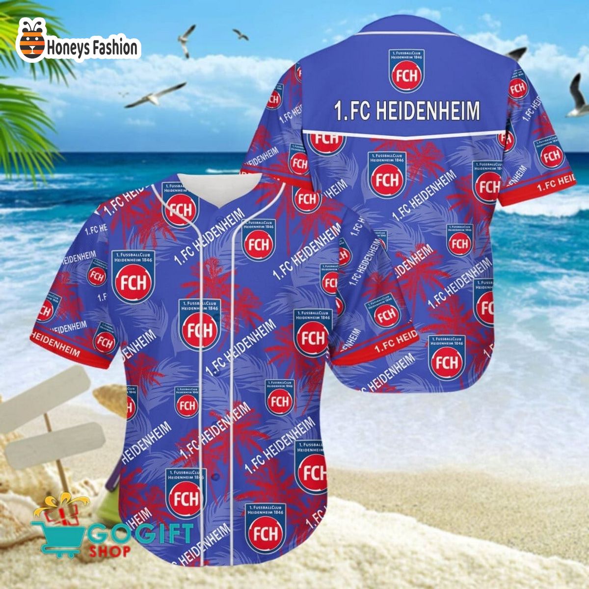 1. FC Heidenheim Baseball Shirt