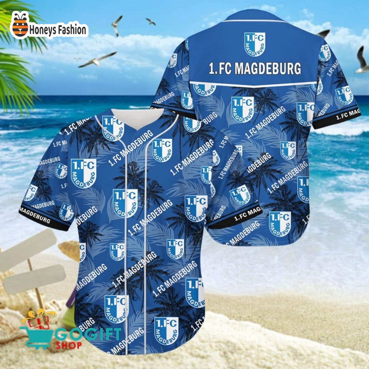 1. FC Magdeburg Baseball Shirt