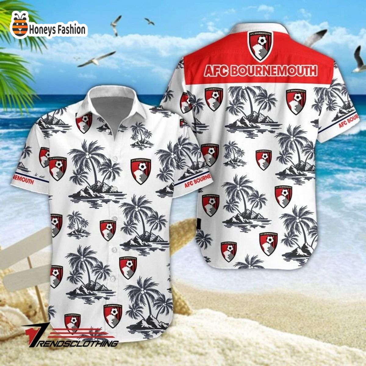 A.F.C. Bournemouth 2023 hawaiian shirt