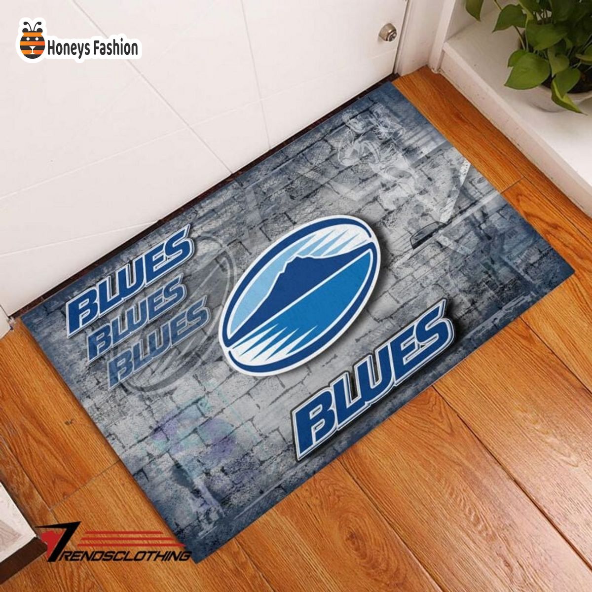 Blues Super Rugby Doormat