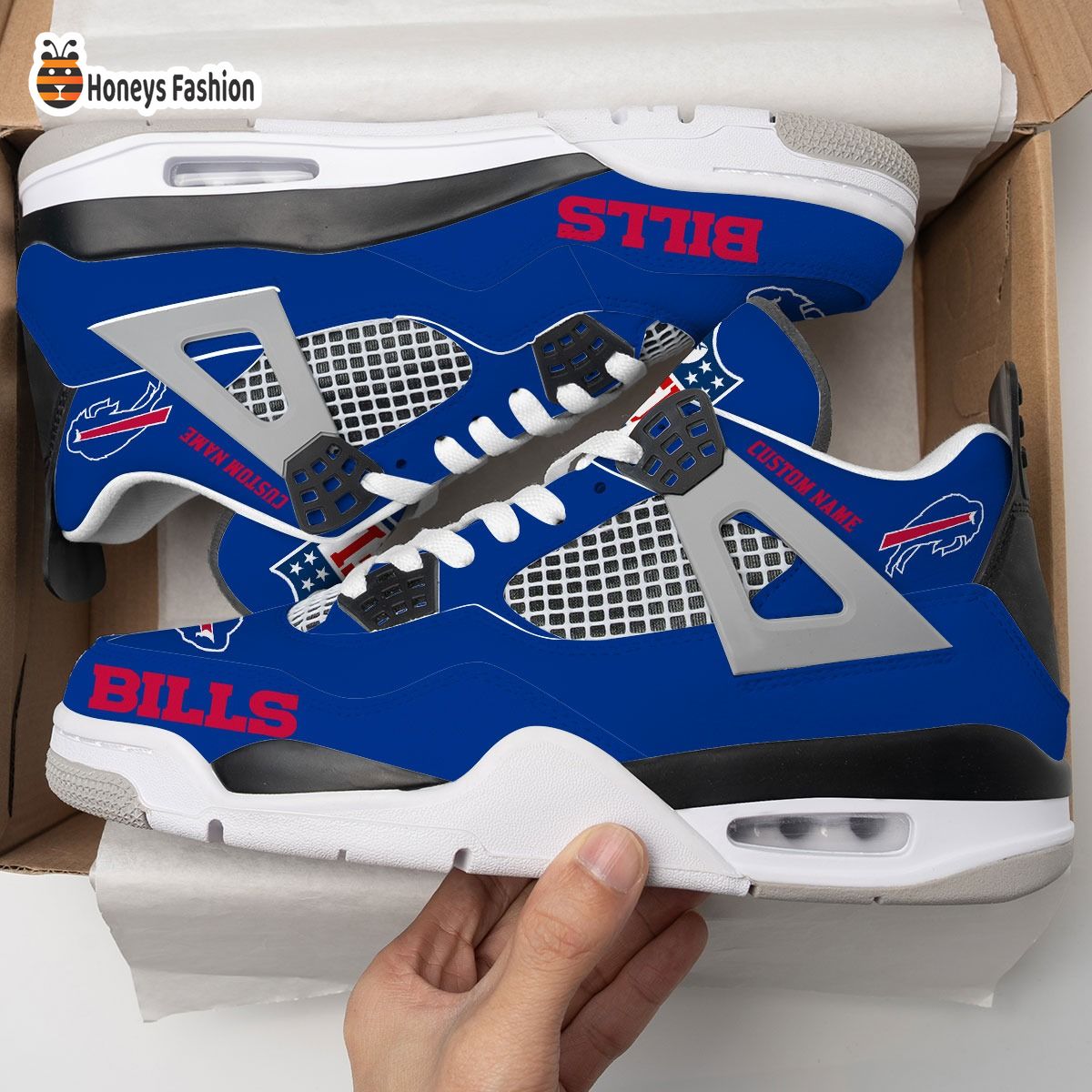 Buffalo Bills NFL Air Jordan 4 Shoes