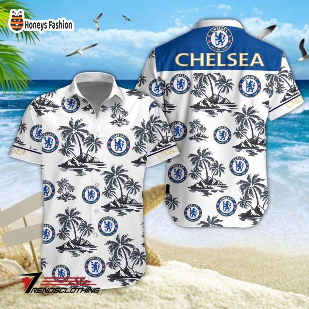 Chelsea F.C 2023 hawaiian shirt