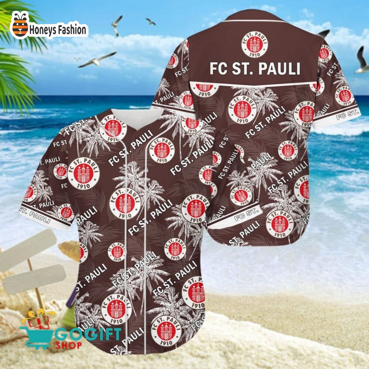 FC St. Pauli Baseball Shirt