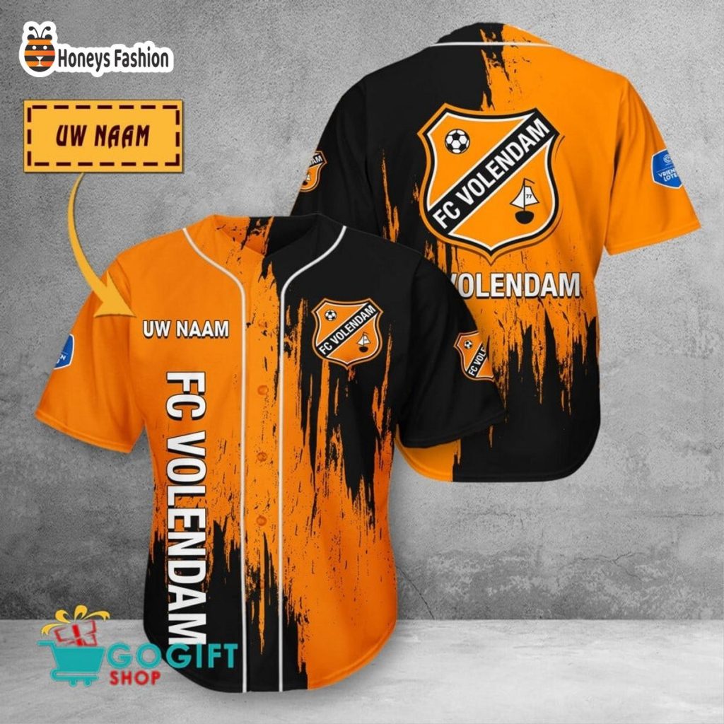 FC Volendam custom name baseball shirt