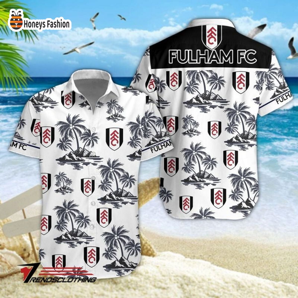 Fulham F.C 2023 hawaiian shirt