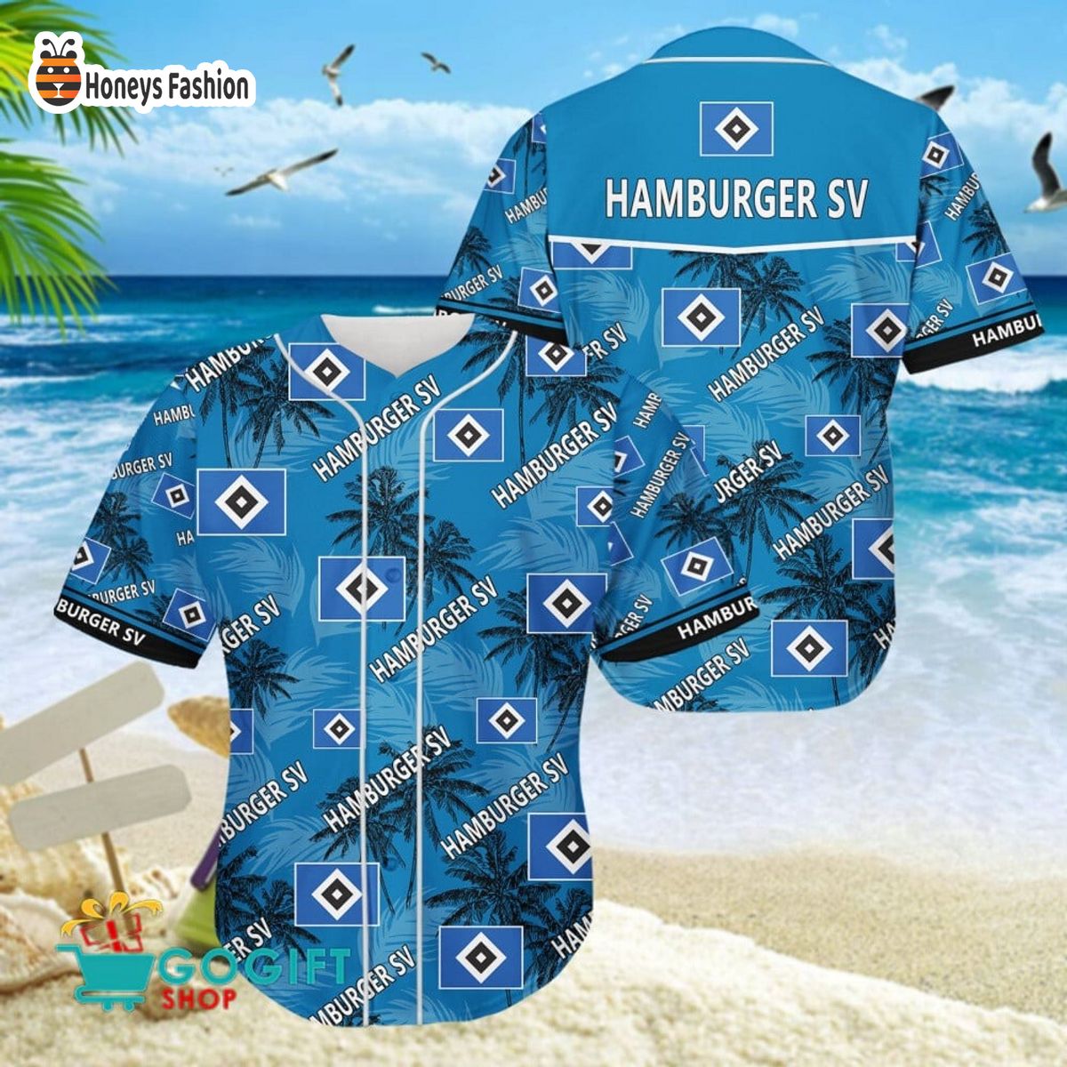 Hamburger SV Baseball Shirt
