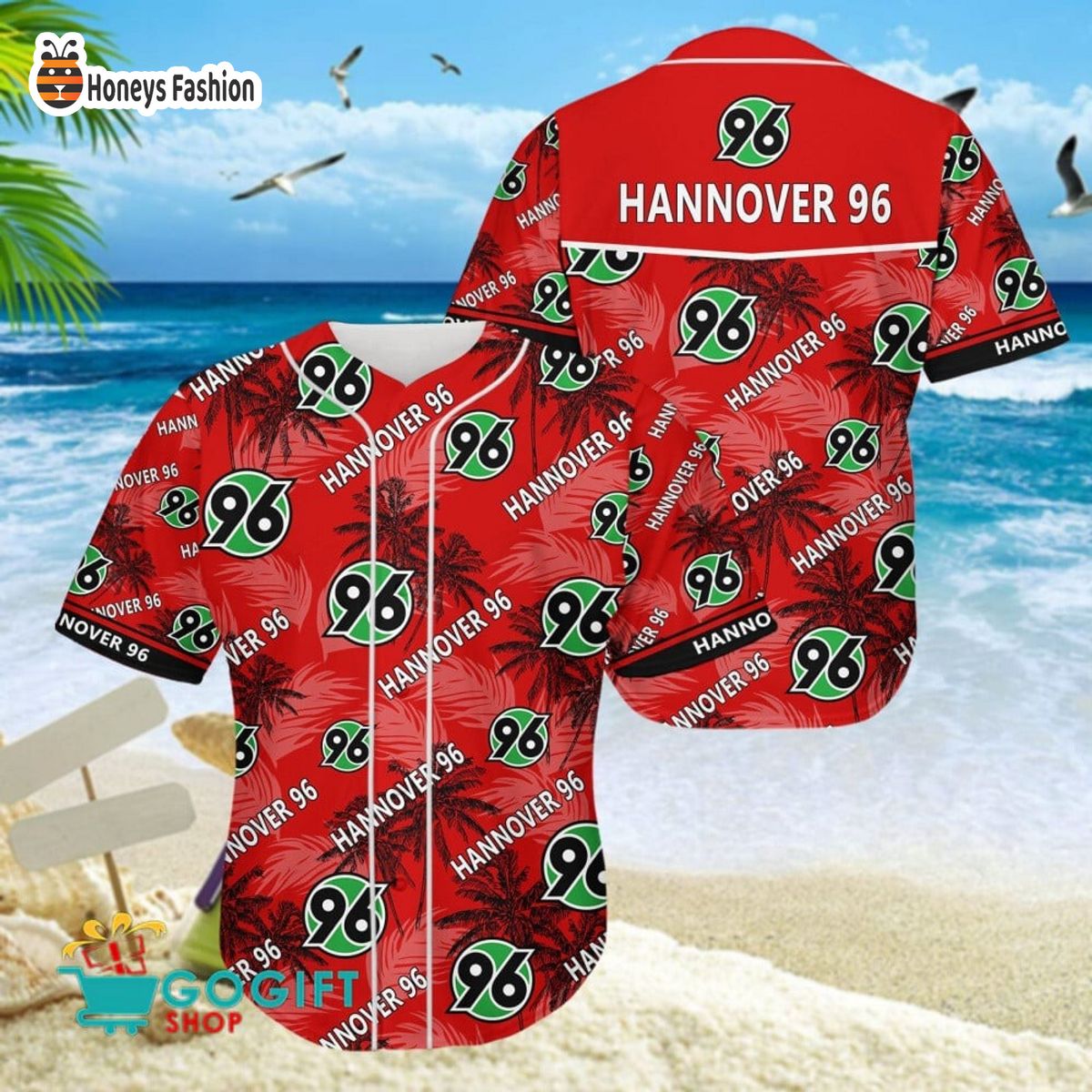 Hannover 96 Baseball Shirt