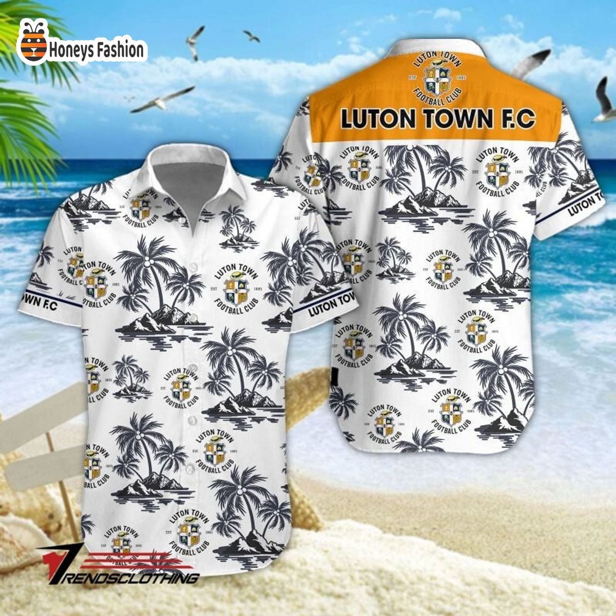 Luton Town F.C 2023 hawaiian shirt