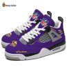 Minnesota Vikings NFL Air Jordan 4 Shoes